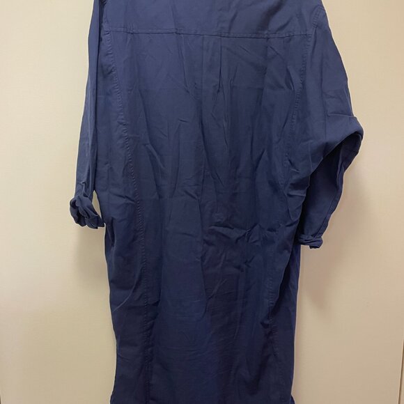 Universal‎ Thread Midi Shirt Dress Navy Excellent Condition Size S - Picture 5 of 7